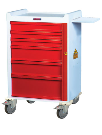 Harloff CART, MRI 6DRWR BREAKAWAY LOCKBGE - R6B-BEIGE
