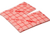 Ferris Manufacturing PolyMem Shapes Foam Dressing 2-3/4 X 2-3/4 Inch Fenestrated Square Non-Adhesive without Border Sterile - 5333