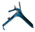 BR Surgical - Electrosurgical Vaginal Speculum Pederson NonSterile Surgical Grade Coated German Stainless Steel 2X-Large Double Blade Duckbill with PSE Tube Reusable Without Light Source Capability - BR71-12055
