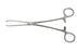 BR Surgical - Tissue Forceps Allis-Thomas 8 Inch Length Stainless Steel NonSterile Ratchet Lock Finger Ring Handle Straight 6 X 7 Teeth - BR64-15020