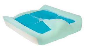 The Comfort Company Comfort Saddle Anti-Thrust Seat Cushion 18 W X 18 D Inch Foam / Gel - 57SG1818