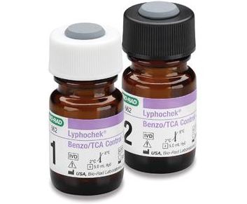 Bio-Rad Laboratories Lyphochek Assayed Control Benzodiazepines / Tricyclic Antidepressants Set A Level 2 6 X 5 mL - 662