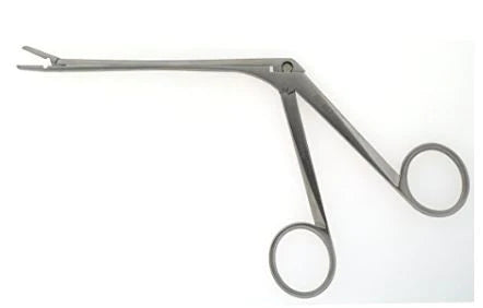 BR Surgical - Nasal Forceps Takahashi 4-1/2 Inch Length Surgical Grade Stainless Steel NonSterile NonLocking Finger Ring Handle Straight 4 X 10 mm Jaws - BR46-17119