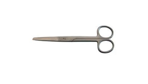 BR Surgical BR Surgical Dissecting Scissors Mayo 5-1/2 Inch Length Floor Grade Stainless Steel Finger Ring Handle Curved - FG08-16114