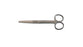 BR Surgical BR Surgical Dissecting Scissors Mayo 5-1/2 Inch Length Floor Grade Stainless Steel Finger Ring Handle Curved - FG08-16114
