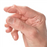 3 Point Products Oval-8 Finger Splint Oval Ring Style Plastic Finger Translucent - P1008-K