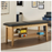 Clinton Industries ETA Classic Series H-Brace Treatment Table with Shelving Fixed Height 400 Lbs. - 1030-27-3SB-1NT
