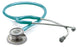 American Diagnostic Corp Adscope Clinician Stethoscope Metallic Caribbean 1-Tube 22 Inch Tube Double Sided Chestpiece - 608MCA