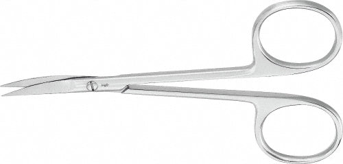 Aesculap SCISSOR, IRIS DELICATE CURVED SHARP/SHARP 115MM - BC107R