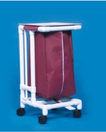 IPU Classic Single Hamper with Bag 4 Casters 39 gal. - LH21