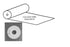 Marquette - Diagnostic Recording Paper Thermal Paper 50 mm X 89 Foot Roll Without Grid - 7G30781747