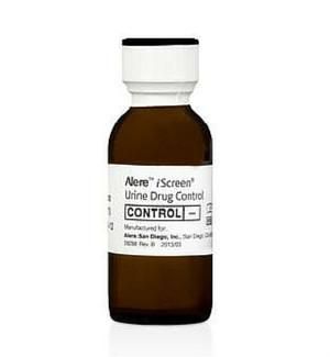 Alere Toxicology iScreen Urine Chemistry Control Drug Screen Negative 20 mL - 88002
