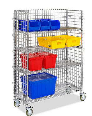 CART, STOCK PICKER MOBILE 3SHELF
