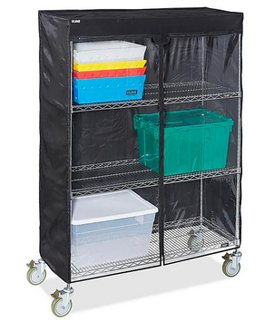 Mobile Shelving Cart Cover