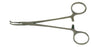 BR Surgical - Dissecting Forceps Gemini 6-1/4 Inch Length Surgical Grade Stainless Steel NonSterile Locking Ring Handle Curved Serrated - BR12-43116