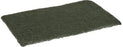 Saalfeld Redistribution Impact Scouring Pad Medium Duty Green NonSterile Synthetic Fiber 6 X 9 Inch Reusable - 7135B