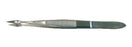 BR Surgical BR Surgical Splinter Forceps Hunter 4-1/8 Inch Surgical Grade Stainless Steel NonSterile NonLocking Thumb Handle Curved Pointed Tips - BR10-81310