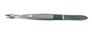 BR Surgical - Splinter Forceps Hunter 4-1/8 Inch Length Surgical Grade Stainless Steel NonSterile NonLocking Thumb Handle Curved Pointed Tips - BR10-81310