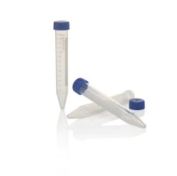 Fisher Scientific Nunc Centrifuge Tube Conical Bottom Plain 15 mL Blue Screw Cap Polypropylene Tube - 12565268