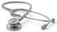 American Diagnostic Corp Adscope Clinician Stethoscope Gray 1-Tube 22 Inch Tube Double Sided Chestpiece - 608G