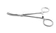 BR Surgical BR Surgical Hemostatic Forceps Crile 6-1/4 Inch Surgical Grade Stainless Steel NonSterile Ratchet Lock Finger Ring Handle Straight - BR12-26216