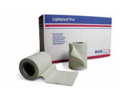 BSN Medical Lightplast Pro Elastic Tape 2 Inch X 7.5 Yard White NonSterile - 76956