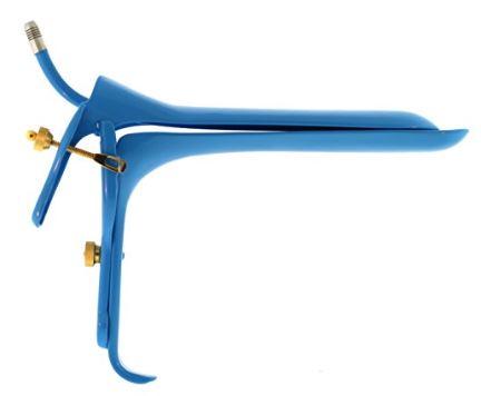 BR Surgical BR Surgical Electrosurgical Vaginal Speculum Graves NonSterile Surgical Grade Coated German Stainless Steel 2X-Large With PSE Tube Reusable Without Light Source Capability - BR71-11055
