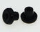 American Diagnostic Corp Adscope Plus Eartip Kit Small/Large, Black, with Adapter - 602-06BKKIT