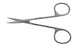 BR Surgical BR Surgical Cuticle Scissors 4 Inch Length Surgical Grade Stainless Steel NonSterile Finger Ring Handle Curved Sharp/Sharp - BR74-37910
