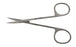BR Surgical - Cuticle Scissors 4 Inch Length Surgical Grade Stainless Steel NonSterile Finger Ring Handle Curved Sharp Tip / Sharp Tip - BR74-37910