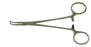 BR Surgical BR Surgical Dissecting Forceps Gemini 9 Inch Surgical Grade Stainless Steel NonSterile Ratchet Lock Finger Ring Handle Curved - BR12-43123