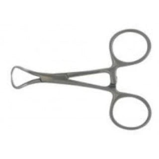 BR Surgical - Towel Forceps Backhaus 3-1/2 Inch Length Surgical Grade Stainless Steel - WG14-11109