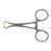 BR Surgical - Towel Forceps Backhaus 3-1/2 Inch Length Surgical Grade Stainless Steel - WG14-11109