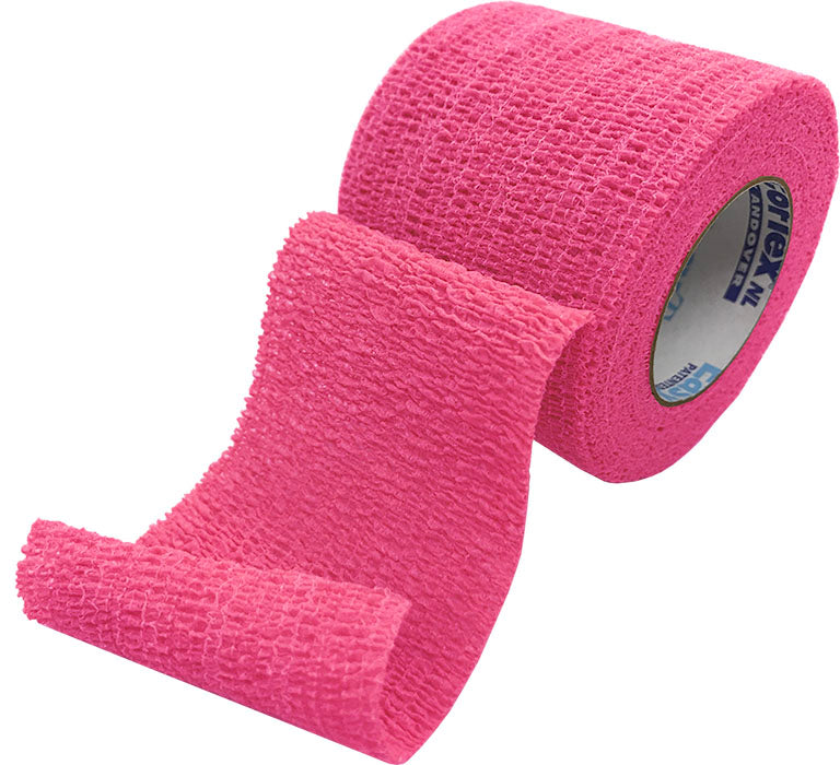 Andover Coated Products Powerflex Cohesive Bandage PowerFlex 2 Inch X 6 Yard Self-adherent Closure Pink NonSterile - 3720NP-024