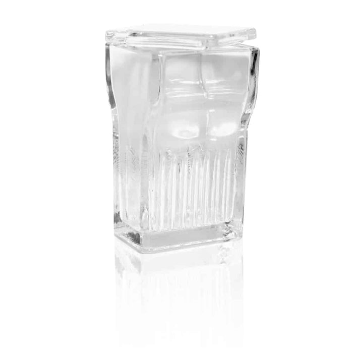 Mopec Coplin (Glass) Staining Jar, Wide Top, w/ Glass Cover – BA004