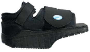 Darco International Darco OrthoWedge Post-Op Shoe Large Black Unisex - OQ3B