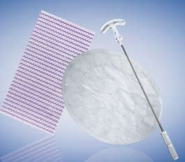 Davol Sepramesh IP Composite Ventral Hernia Repair Mesh Partially Absorbable Polypropylene Monofilament / Hydrogel 3 X 6 Inch Rectangle Style - 5959360