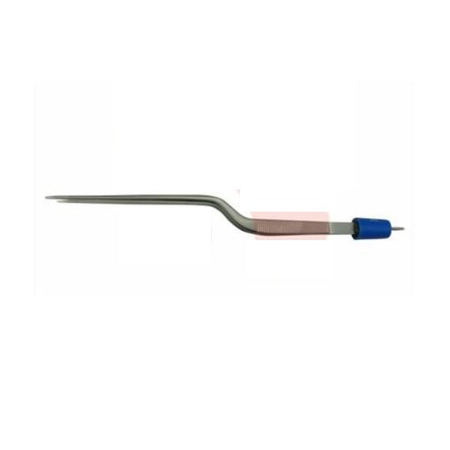 Symmetry Surgical Olsen Bipolar Forceps Kit 8-1/4 Inch Length NonLocking Bayonet Handle Straight Smooth 1.5 mm Tips - 20-1410K