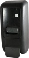 DermaRite Industries DermaRite Hand Hygiene Dispenser White Push Bar 1000 mL Wall Mount - 1850FW