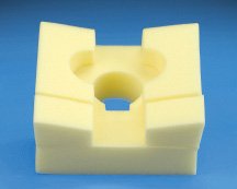 DeRoyal - Slotted Head Positioner 9 W X 8 D X 4 H Inch Foam Freestanding - M60-028