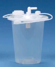 Deroyal Suction Canister Liner Safeliner 1500 Ml Sealing Lid - 71-6515