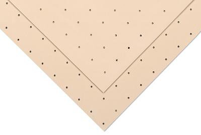 LMB Blend - Splinting Material Perforated 1/8 X 18 X 24 Inch Thermoplastic Beige - TH4015-24