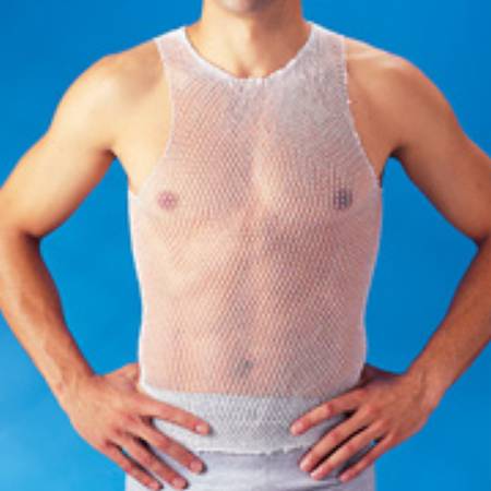 Surgilast Pre-Cut - Elastic Net Retainer Dressing Tubular / Pre-Cut Elastic One Size Fits Most White Head NonSterile - GL600