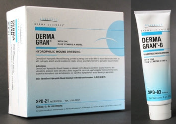 Dermagran B - Zinc Impregnated Dressing 4 X 8 Inch Gauze Zinc Nutrient Formulation Sterile - SPD24