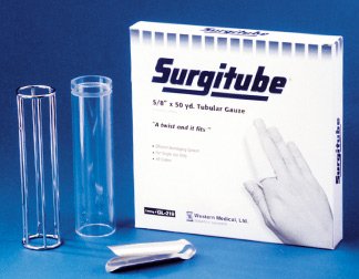 Surgitube - Tubular Retainer Dressing Cotton 2-5/8 Inch X 50 Yard Size 4 Beige Arm / Lower Leg NonSterile - GL212