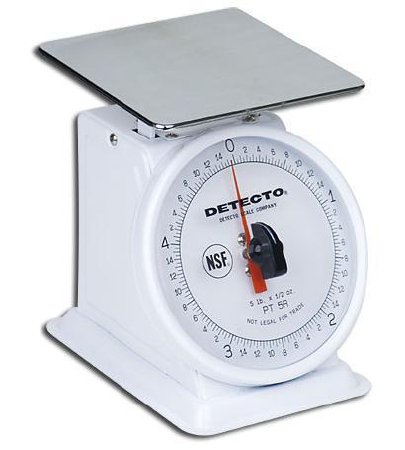 Detecto - Food / Lab Scale Dial Display 500 Gram Capacity Analog - PT-500SRK