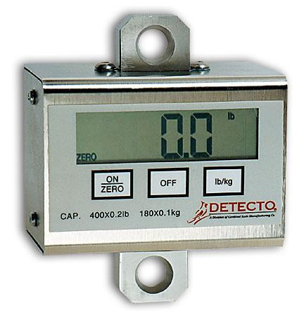Detecto Scale Detecto Lift Scale w Remote Display Digital LCD Display 400 lbs. Battery Operated - PL400