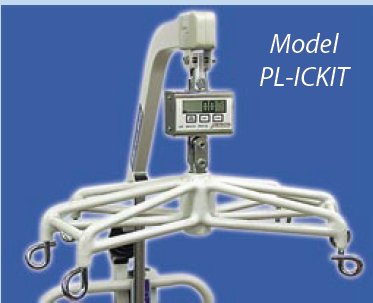 Detecto Scale - Patient Lift Kit Adapters Stainless Steel Digital Hoyer - PL-ICKIT
