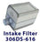 DeVilbiss iGo - Oxygen Concentrator Internal Intake Filter - 306DS-616