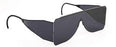 Dioptics Solarettes Post Mydriatic Glasses Smoke Tint Black Frame Over Ear One Size Fits Most - 5108A